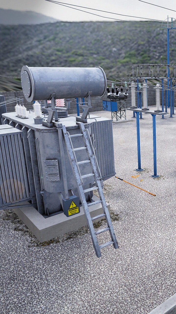MV Substation Transformer Isolating VR training