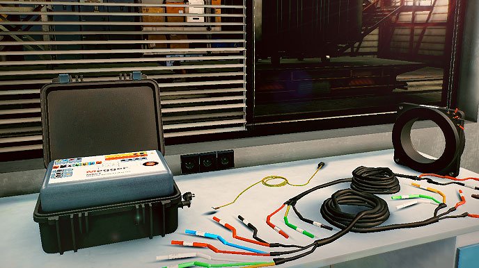 Megger Relay and CT Test Set VR training